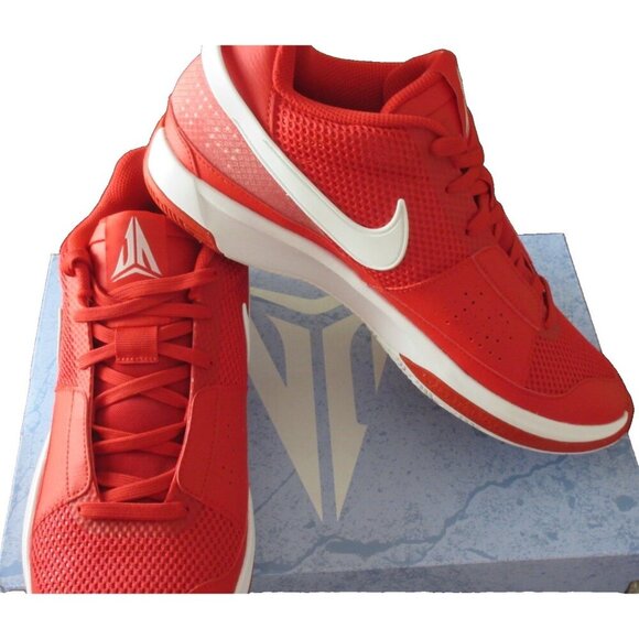 Nike Men's JA 1 TB JA MORANT Basketball Shoes University Red White Sizes NIB - Picture 4 of 5